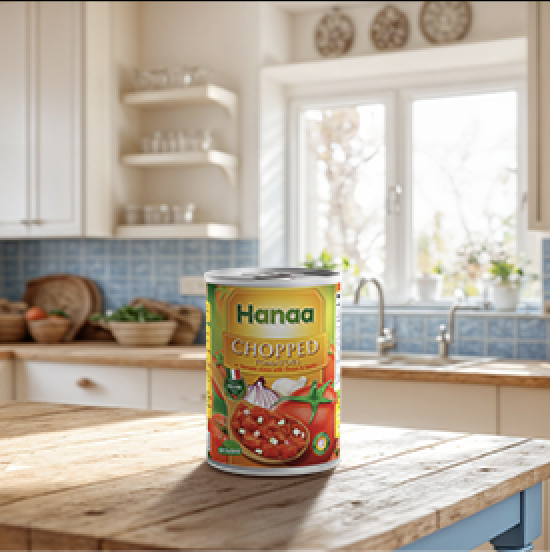 Hanaa Chopped Tomato With Onion and Garlic